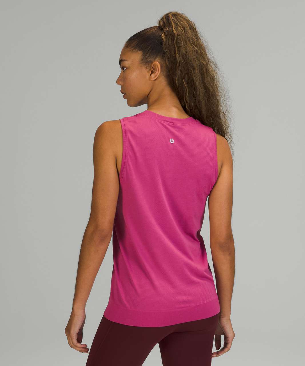 Lululemon Swiftly Breathe Muscle Tank Top - Pink Lychee / Pink Lychee