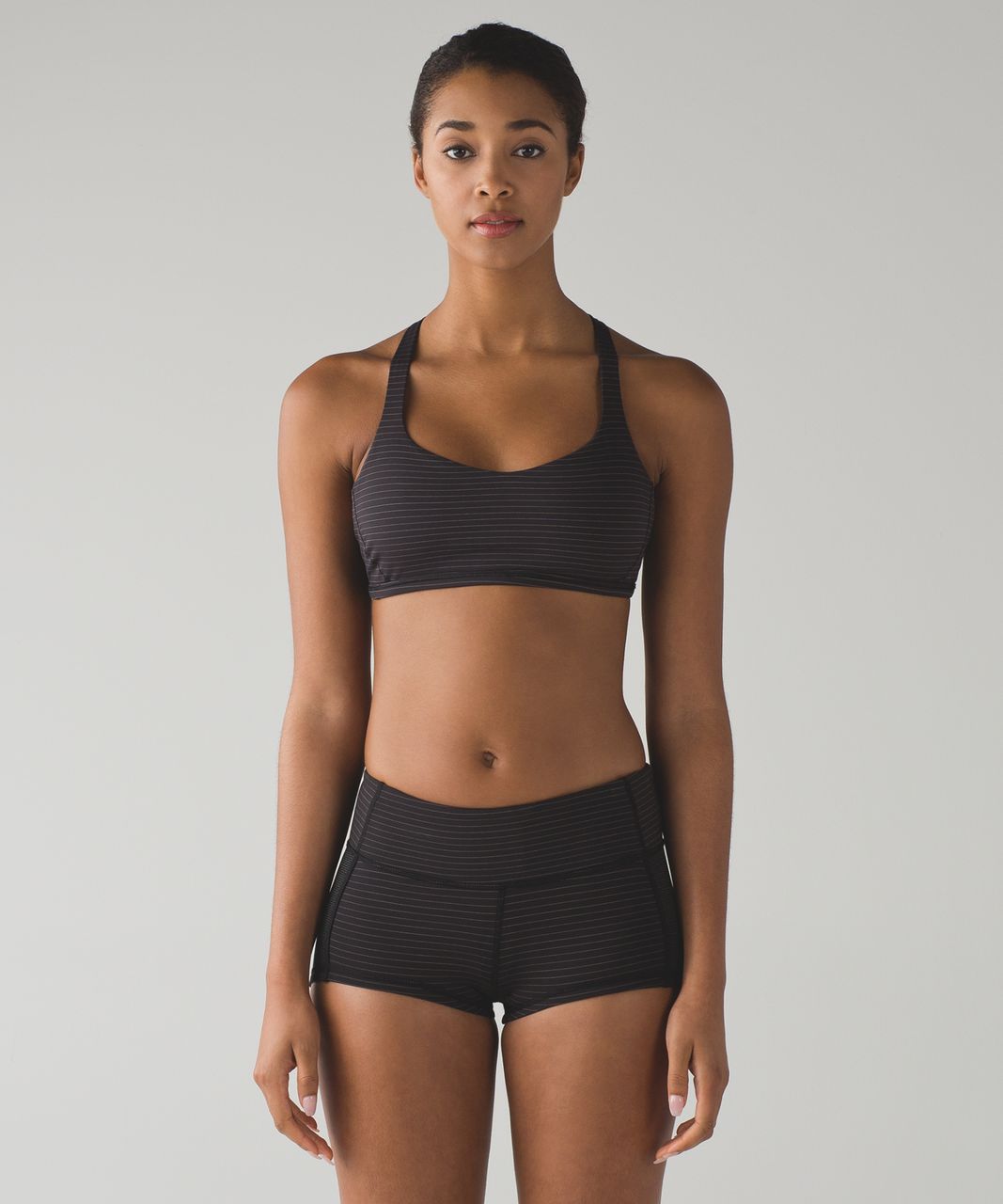 Lululemon Free To Be Zen Bra (Silver) - Black