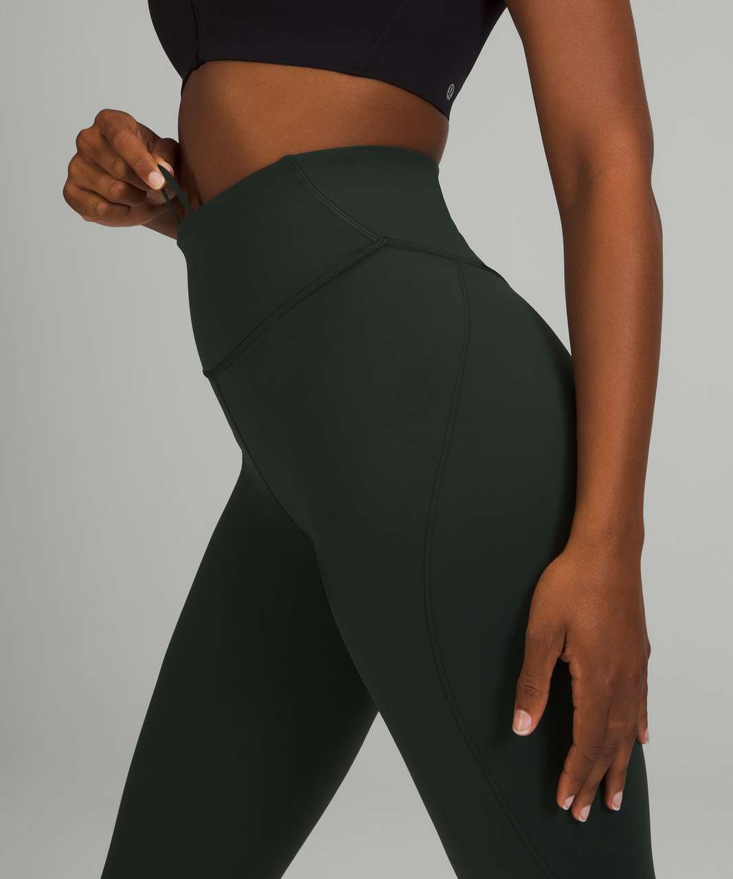 Lululemon Base Pace High-Rise Tight 28" *Brushed - Rainforest Green