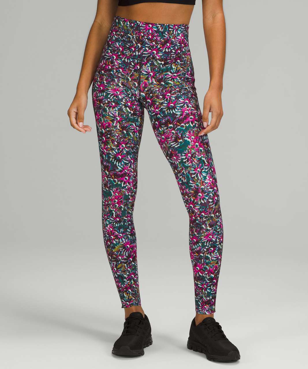 Lululemon Base Pace High-Rise Tight 28" *Brushed - Floral Electric Multi