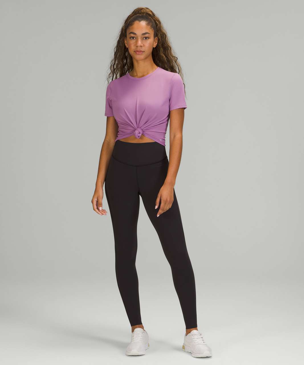 Lululemon Base Pace High-Rise Tight 25 Two-Tone Ribbed - Retail $118