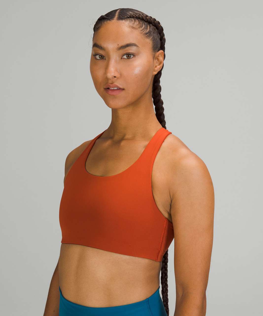 Lululemon Invigorate Bra - Pop Orange - lulu fanatics