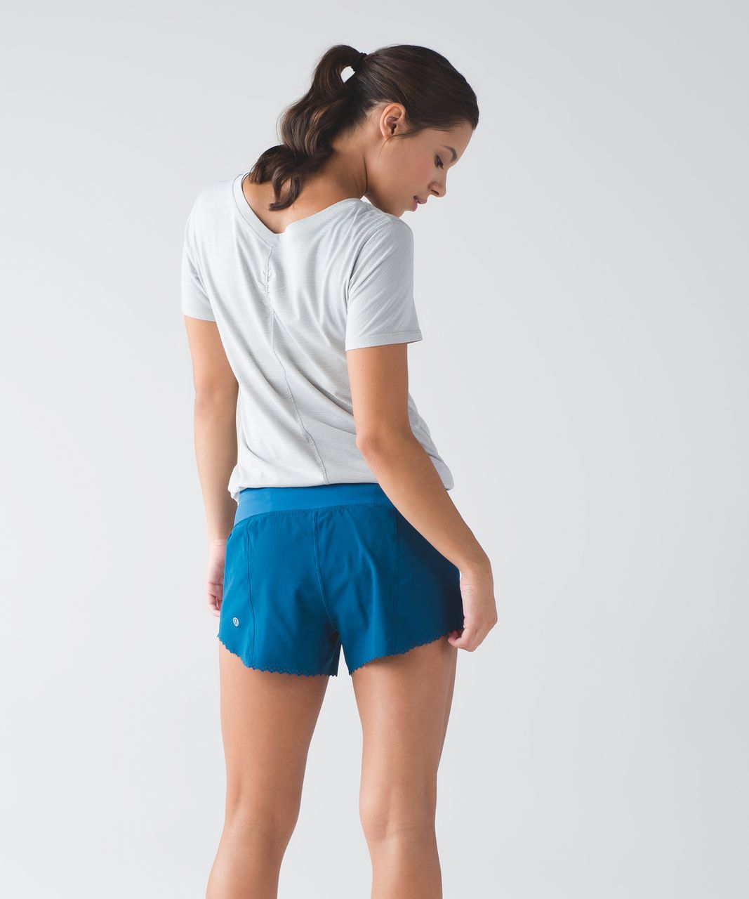 Lululemon Fast As Light Short - Jet Set Blue