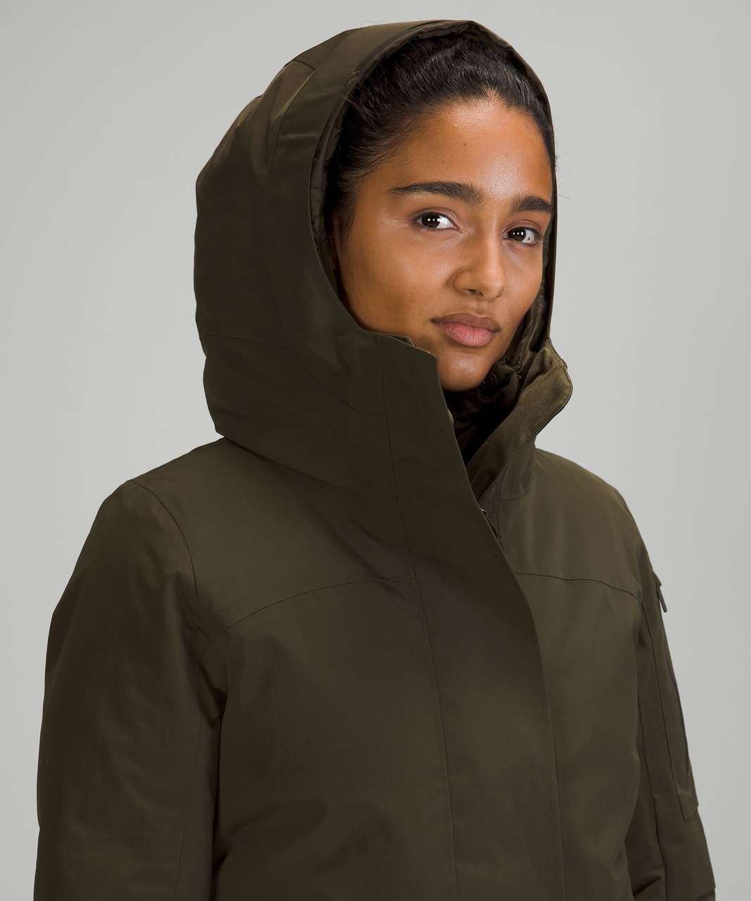 Lululemon Winter Warrior 3-in-1 Parka - Dark Olive - lulu fanatics