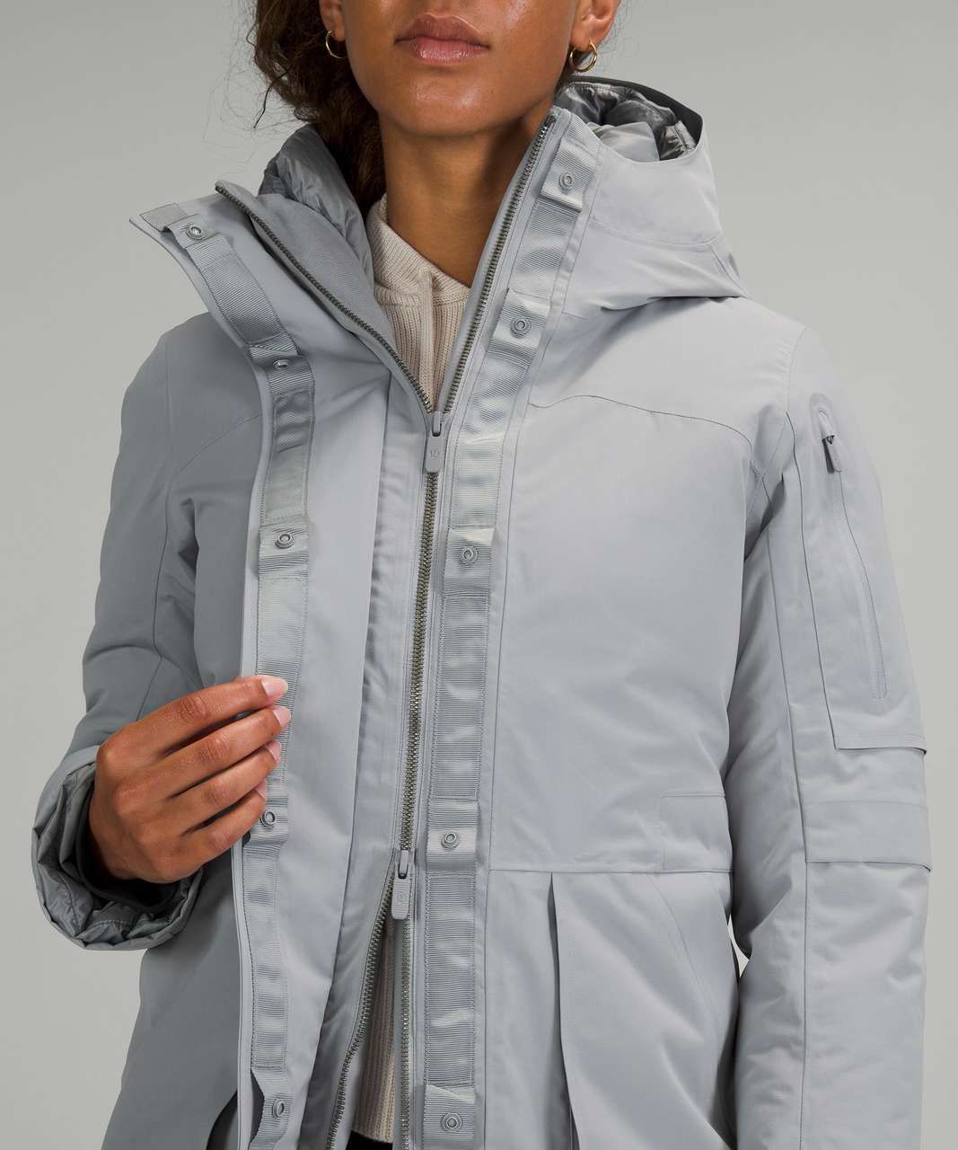 Lululemon Winter Warrior 3-in-1 Parka - Rhino Grey - lulu fanatics