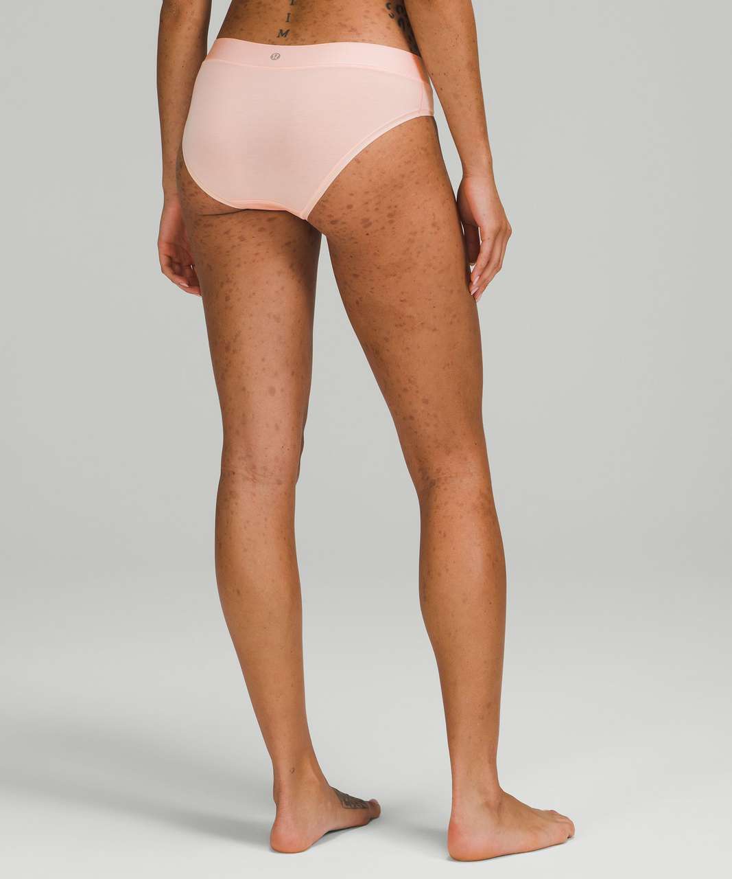 Lululemon UnderEase Mid Rise Bikini Underwear 3 Pack - Heritage 365 Camo Mini Pecan Tan Multi / Pink Mist / Black