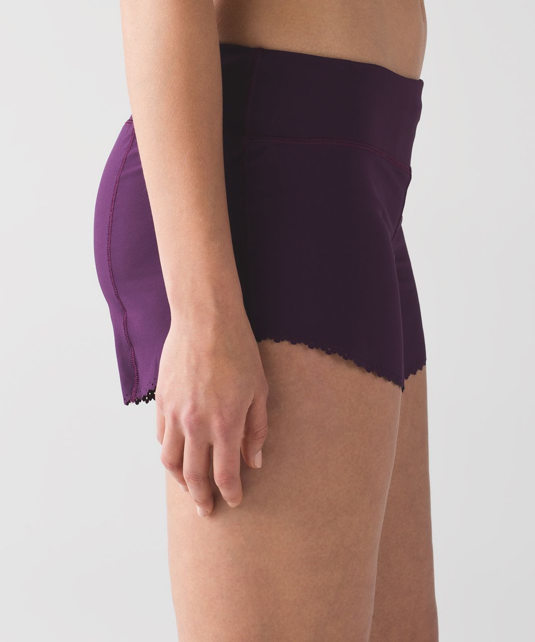 Lululemon Fast As Light Short - Darkest Magenta