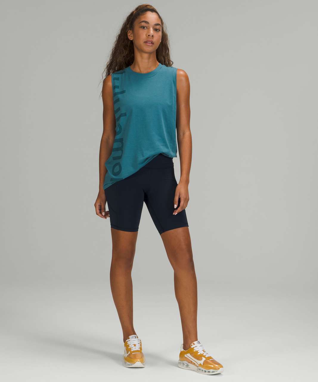 Lululemon All Yours Tank Top *Graphic - Capture Blue