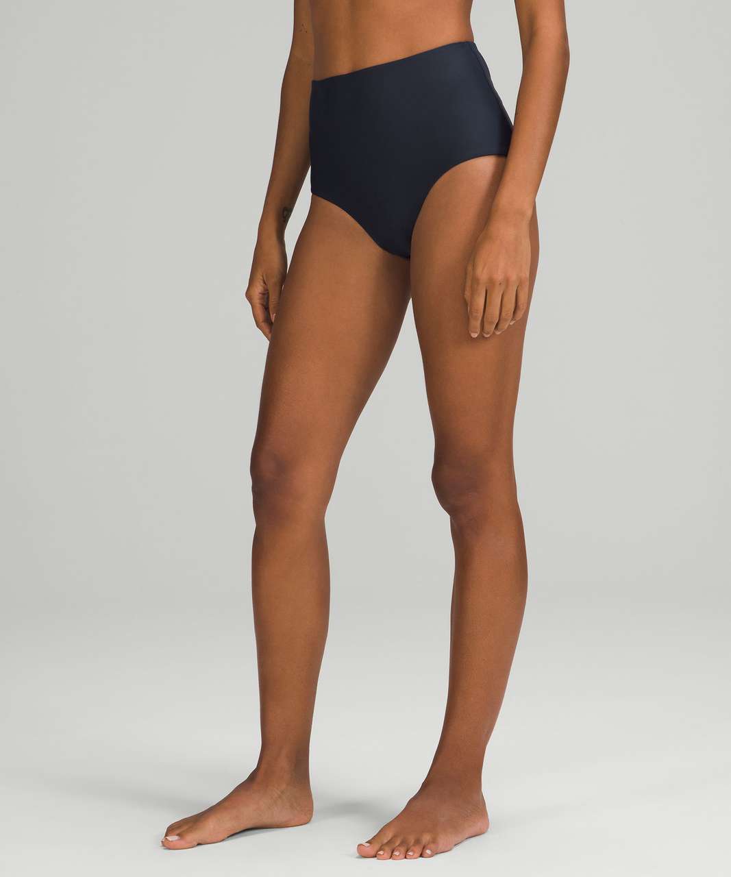 Lululemon Waterside High-Waisted Bikini Bottom *Medium Coverage - True Navy