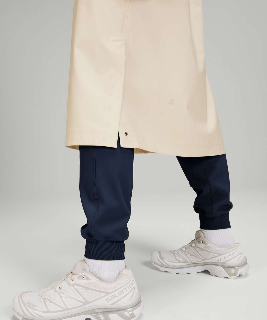 Lululemon Always There Trench Coat - White Opal