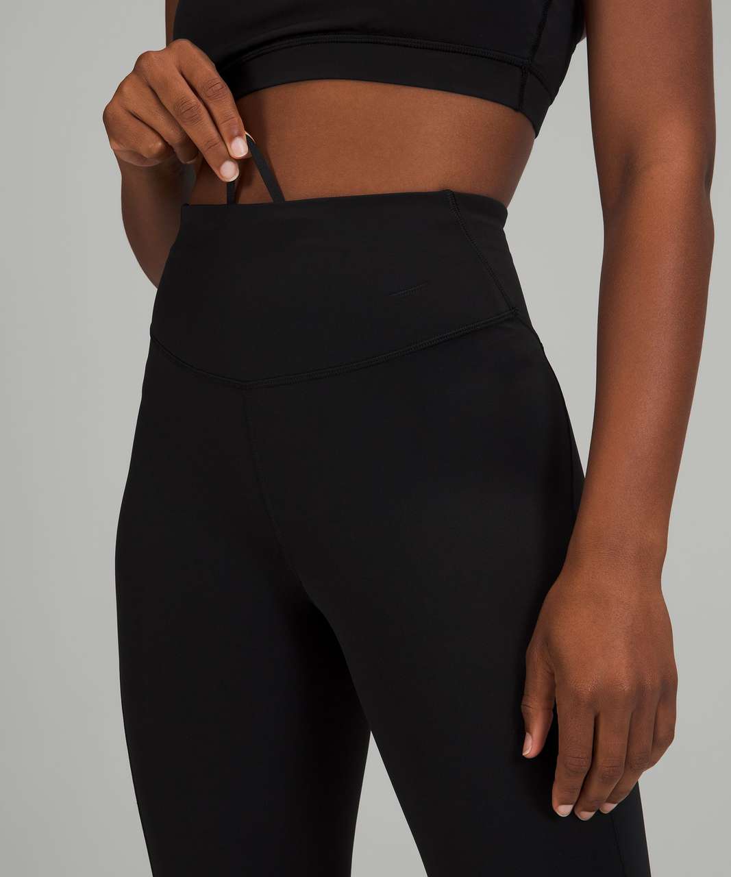 Lululemon Base Pace High-Rise Crop 17" - Black