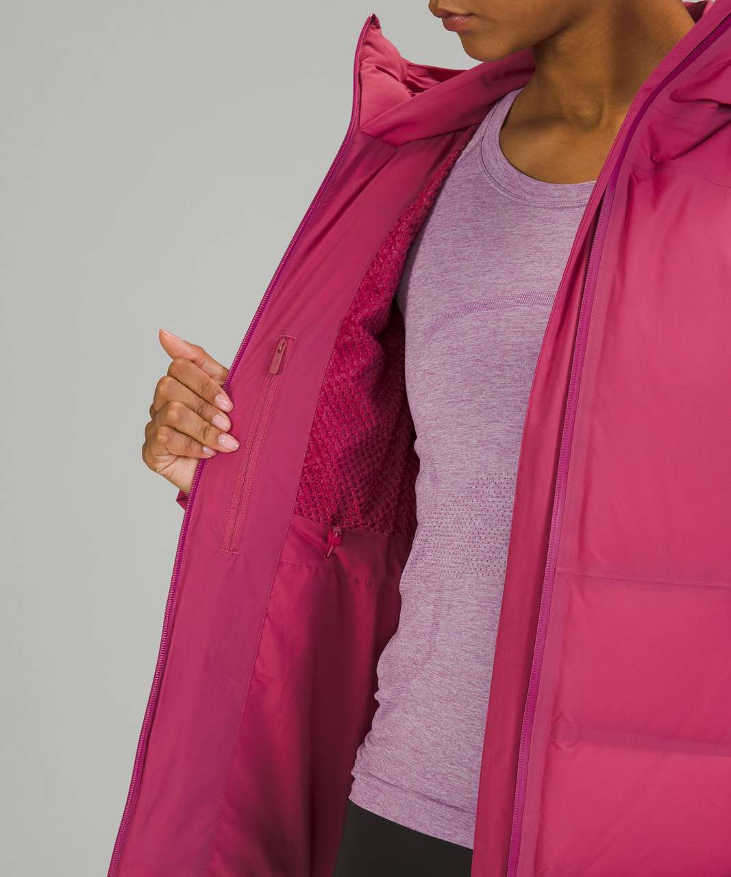 Lululemon Sleet Street Jacket - Pink Lychee - Size 6