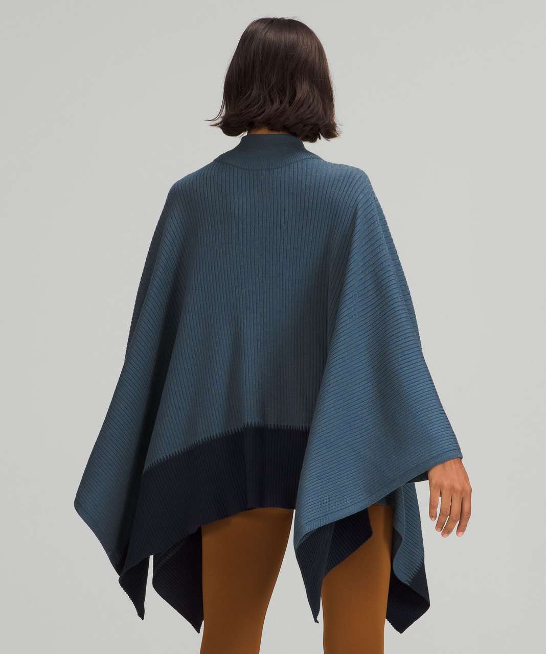 Lululemon On The Go Poncho - Iron Blue / True Navy