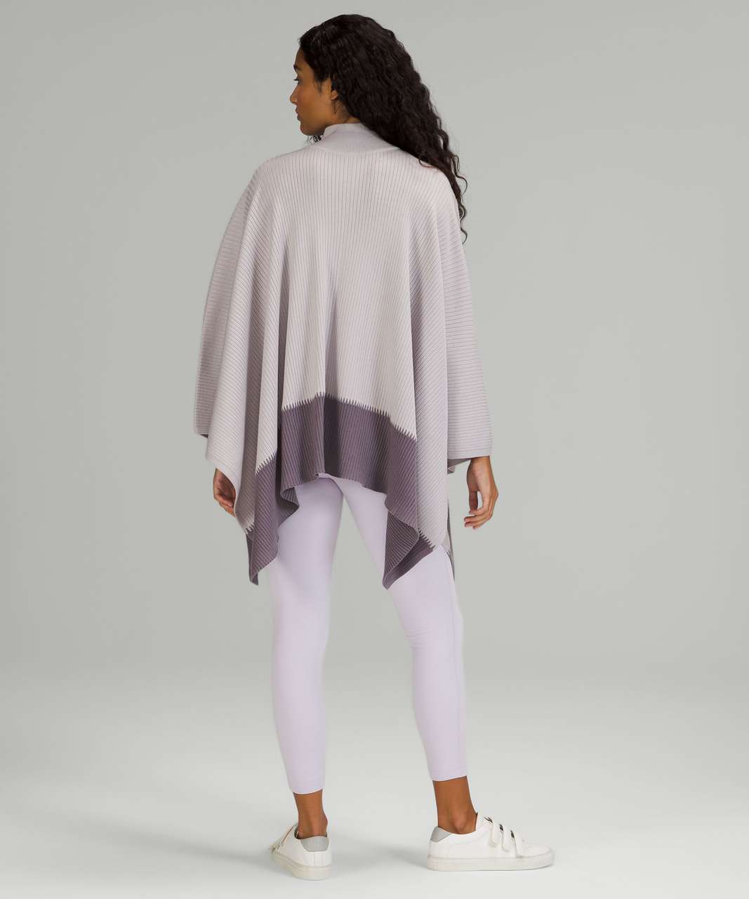 Lululemon On The Go Poncho - Chrome / Dusky Lavender - lulu fanatics