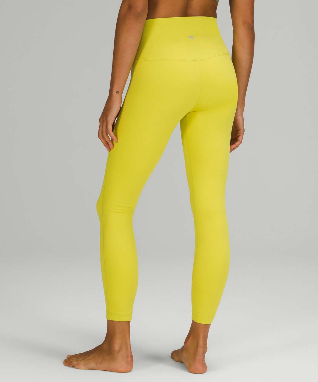 Buy Lemon Yellow Color Leggings at