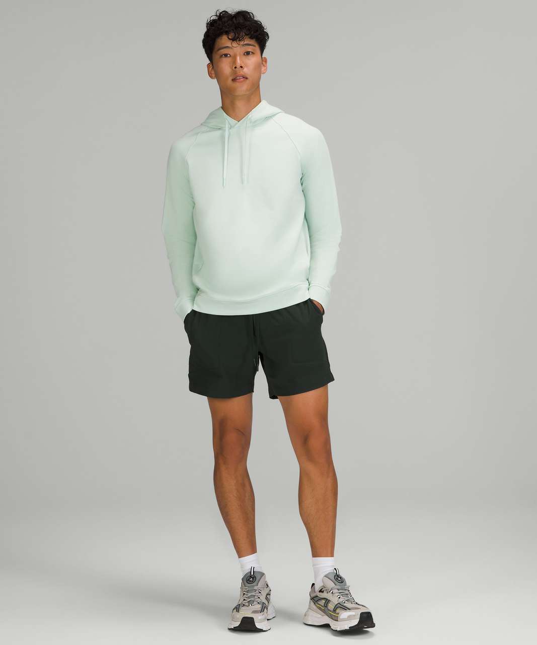 Lululemon City Sweat Pullover Hoodie French Terry - Delicate Mint - lulu  fanatics