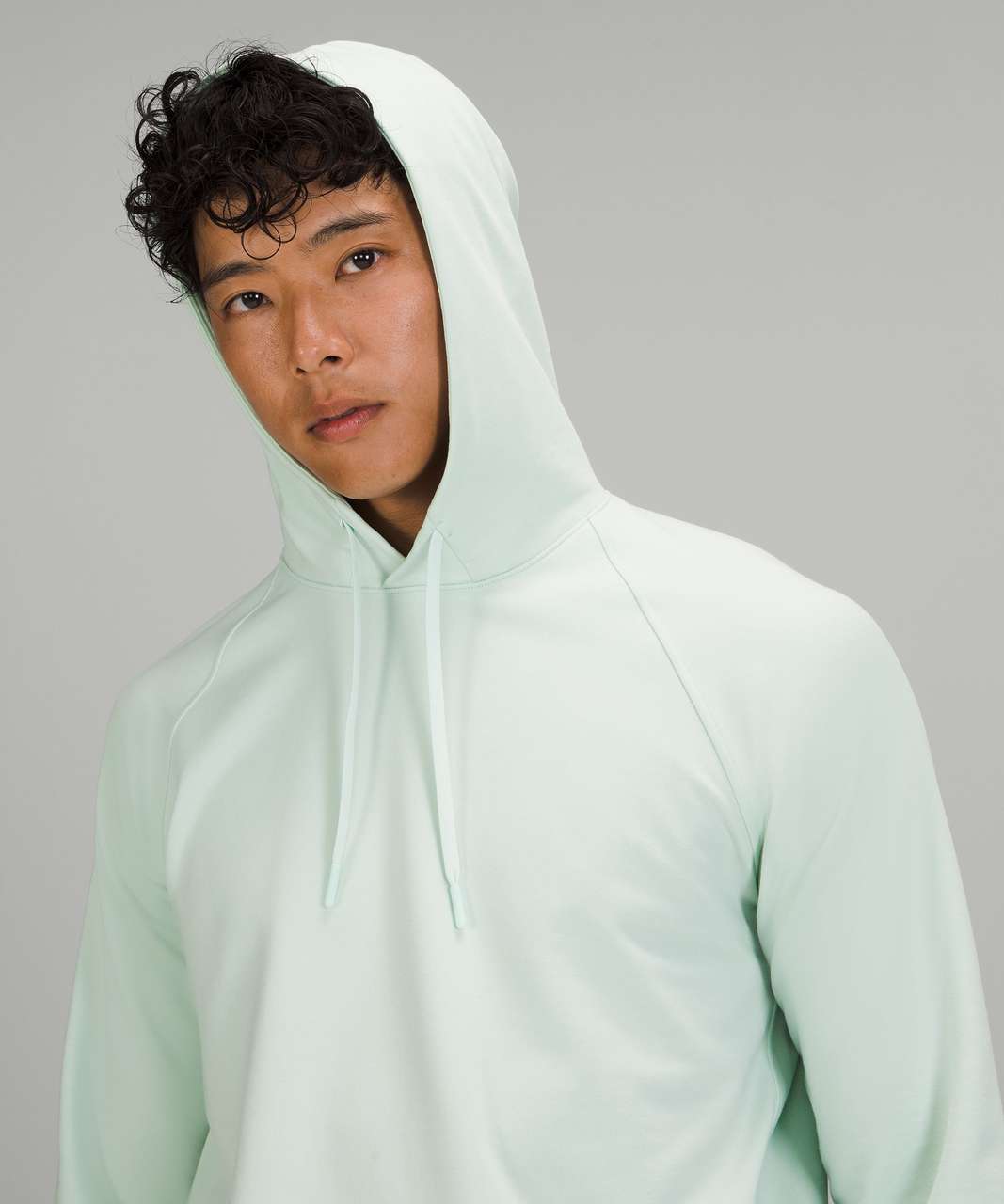 Lululemon City Sweat Green Hoodie Pullover Sweatshirt Space Dye Men's XL 
