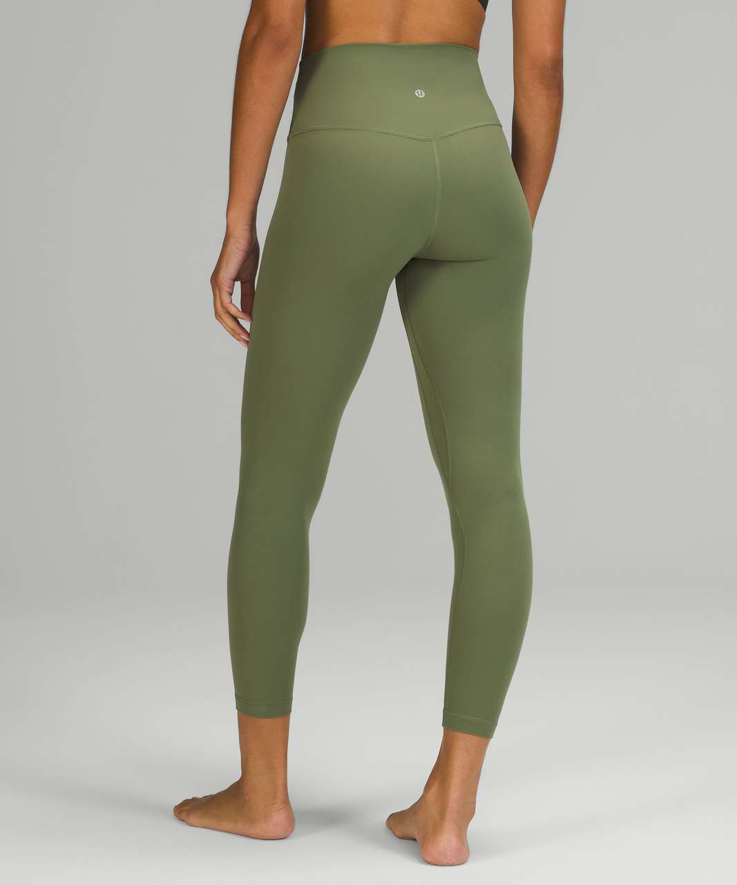 Lululemon Align High-Rise Pant 25" - Green Twill