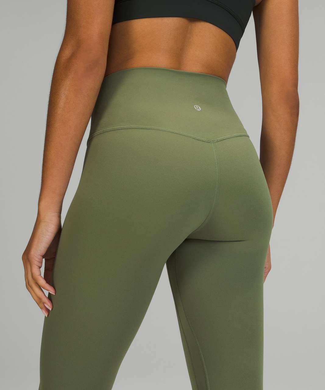 lululemon athletica, Pants & Jumpsuits, Lululemon Align 25 Hr Pant  Leggings With Pockets Size Everglade Green