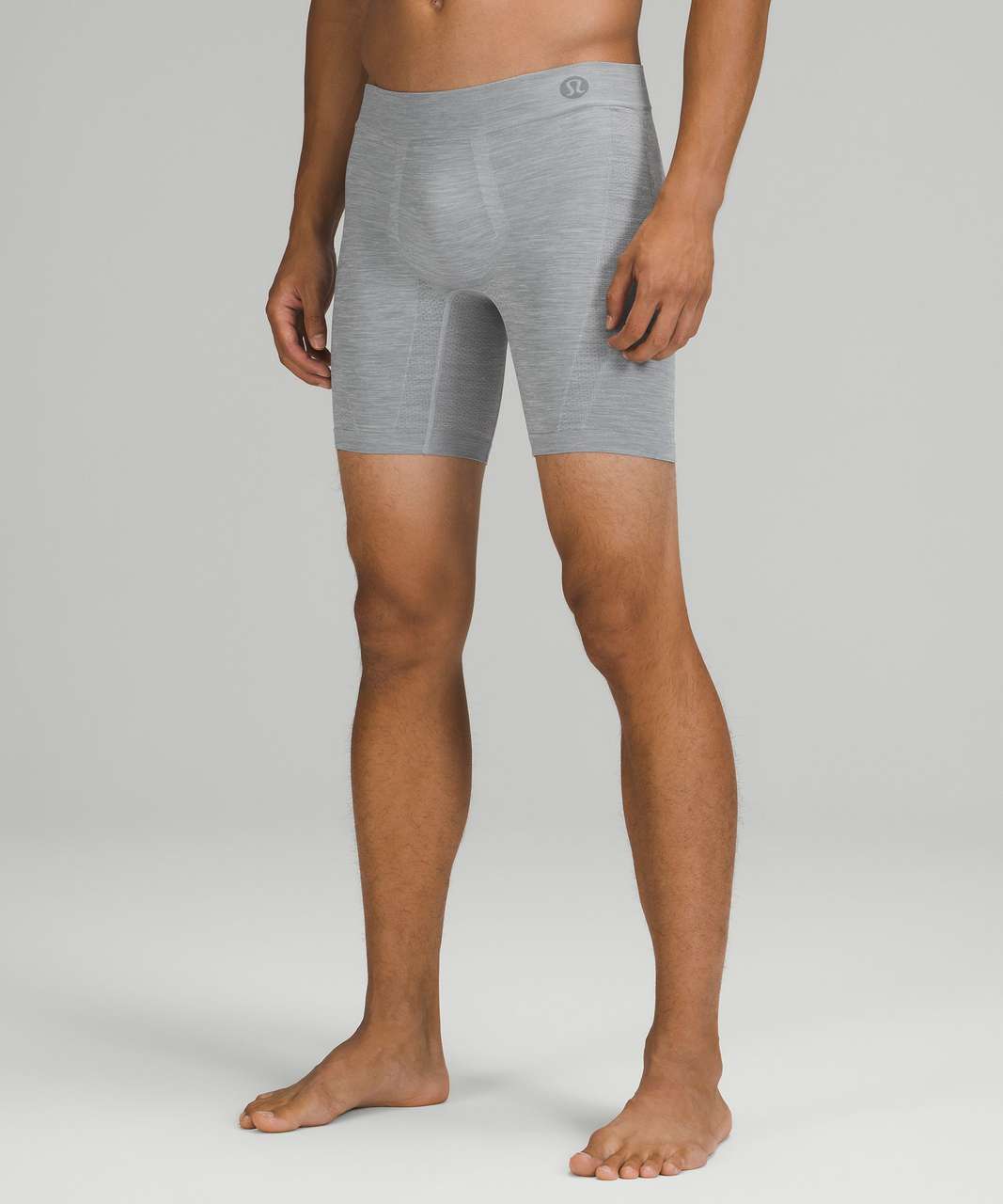 Lululemon Rapid Vent Tech Boxer 7" - Heathered Rhino Grey