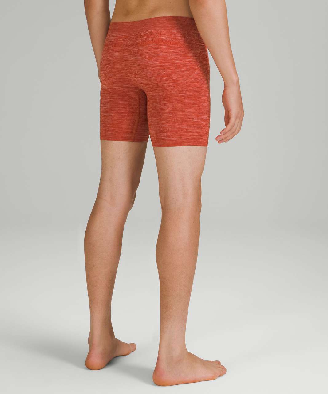 Lululemon Rapid Vent Tech Boxer 7" - Heathered Aztec Brick