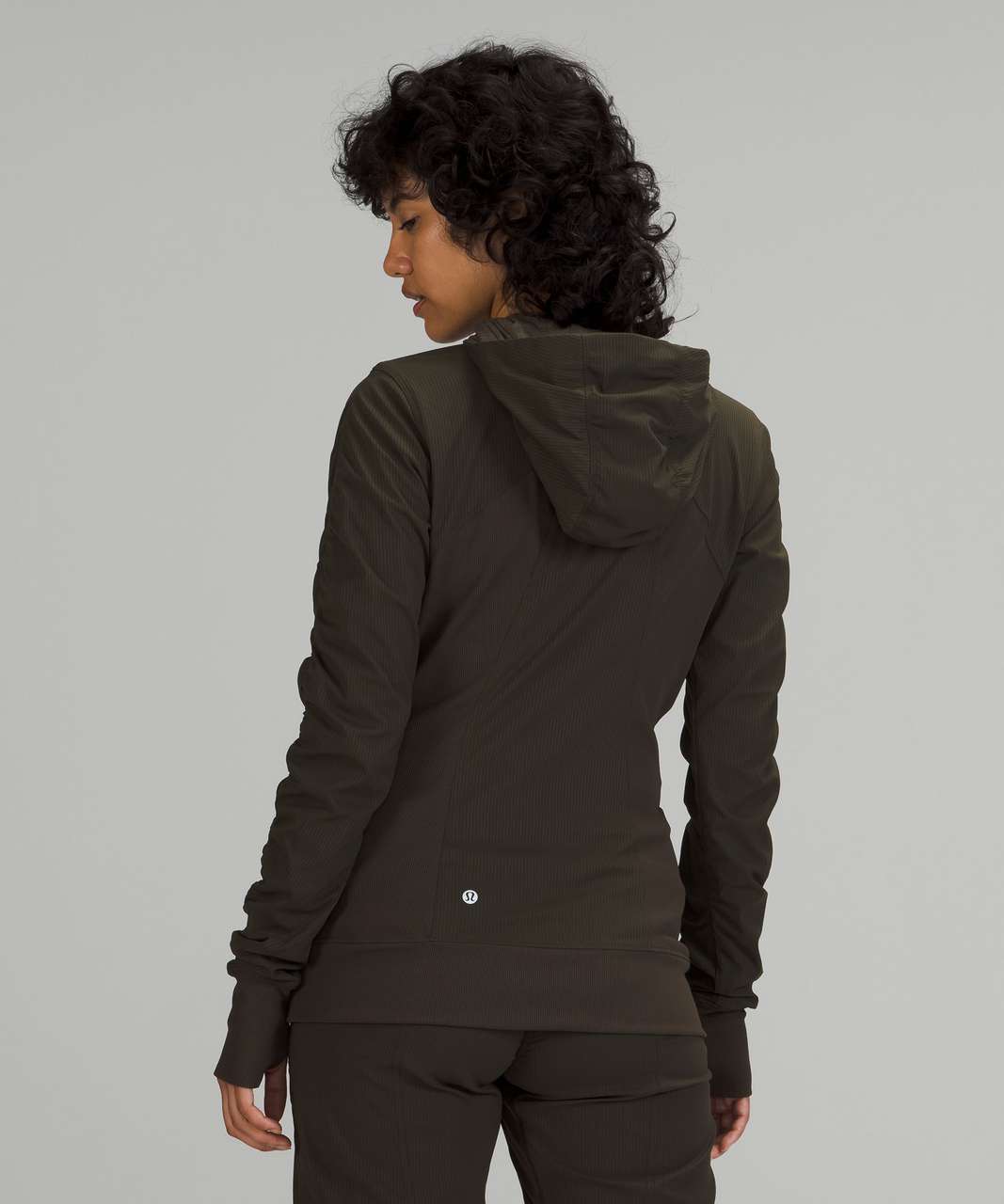 Lululemon Dance Studio Jacket - Dark Olive / Heathered Dark Olive