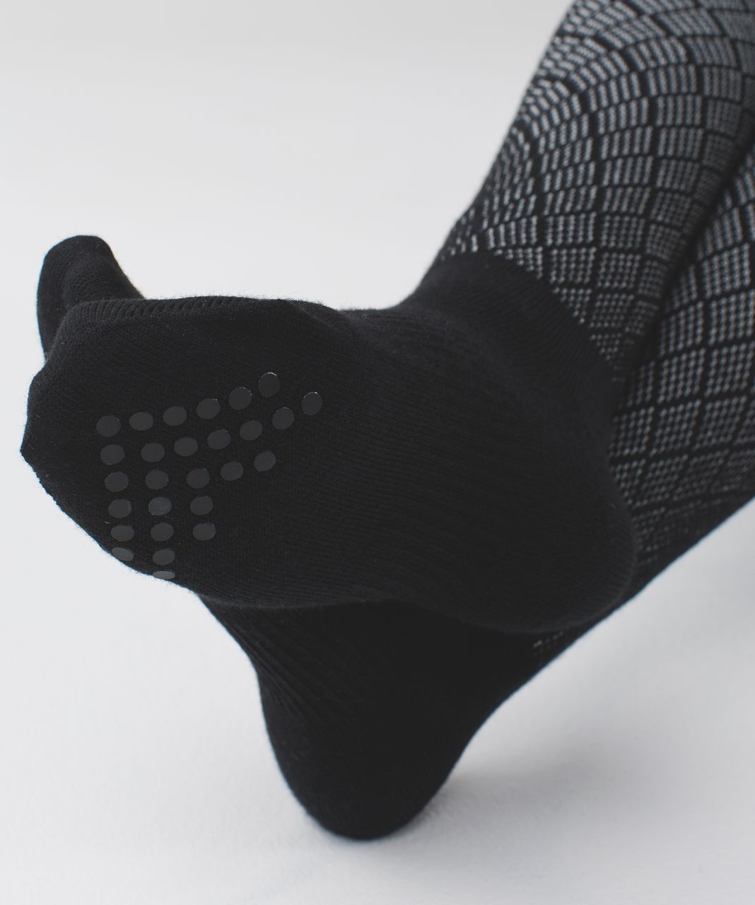 Lululemon Savasana Sock - Black / Angel Wing