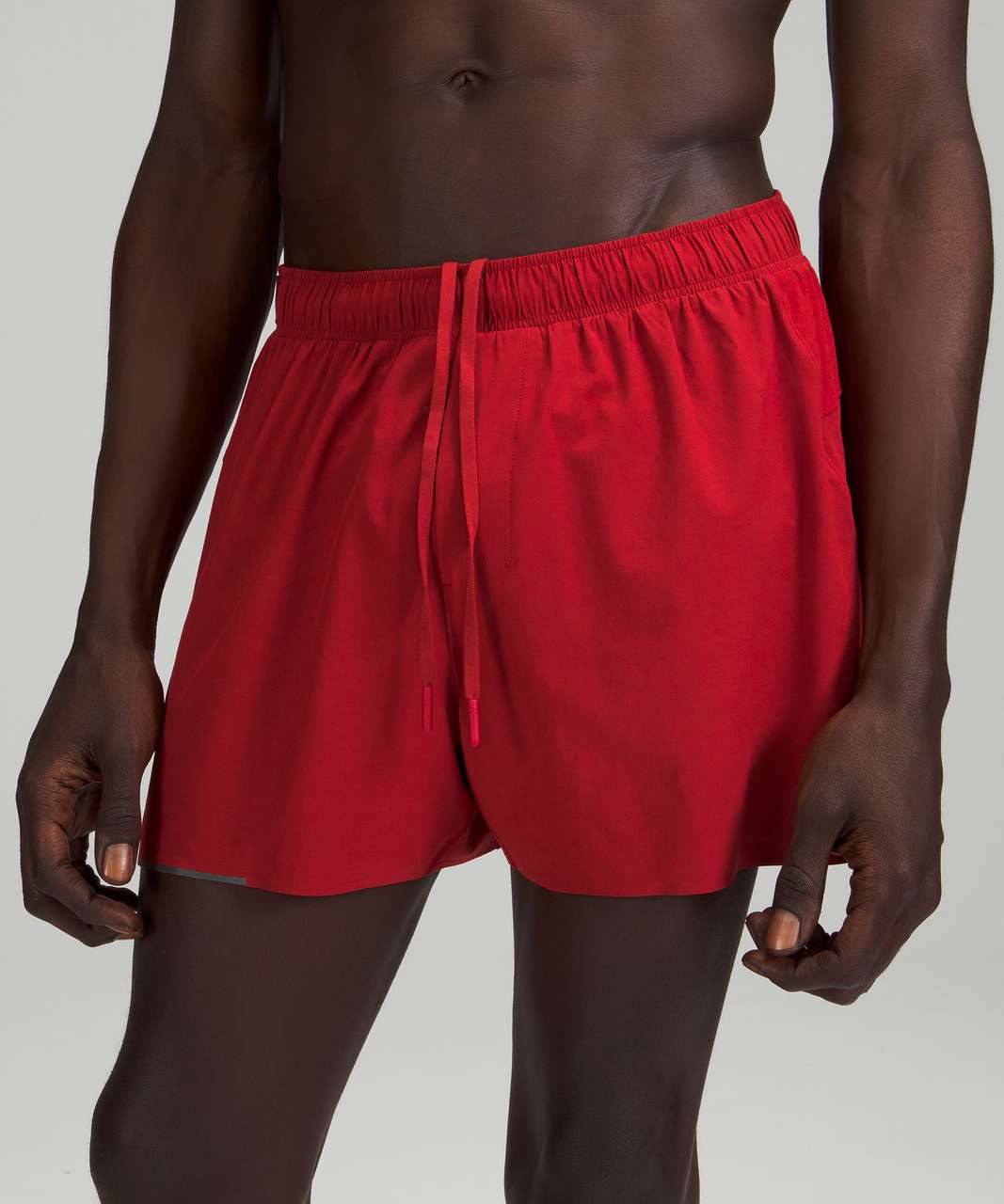 Lululemon Surge Lined Short 4 - Sport Red - lulu fanatics