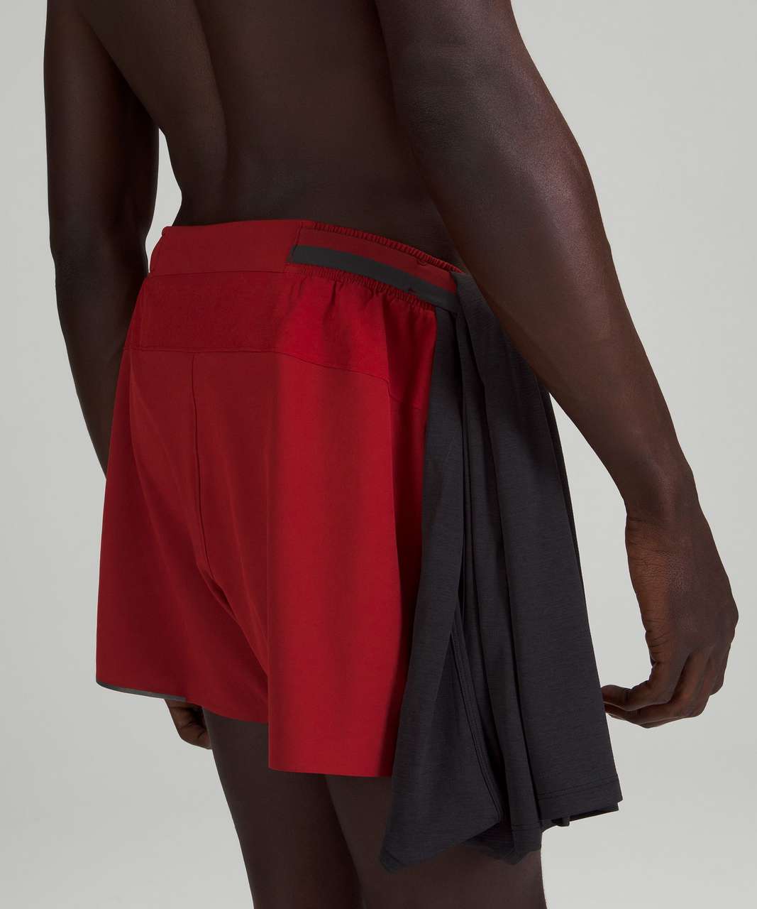 Lululemon Surge Lined Short 4" - Sport Red