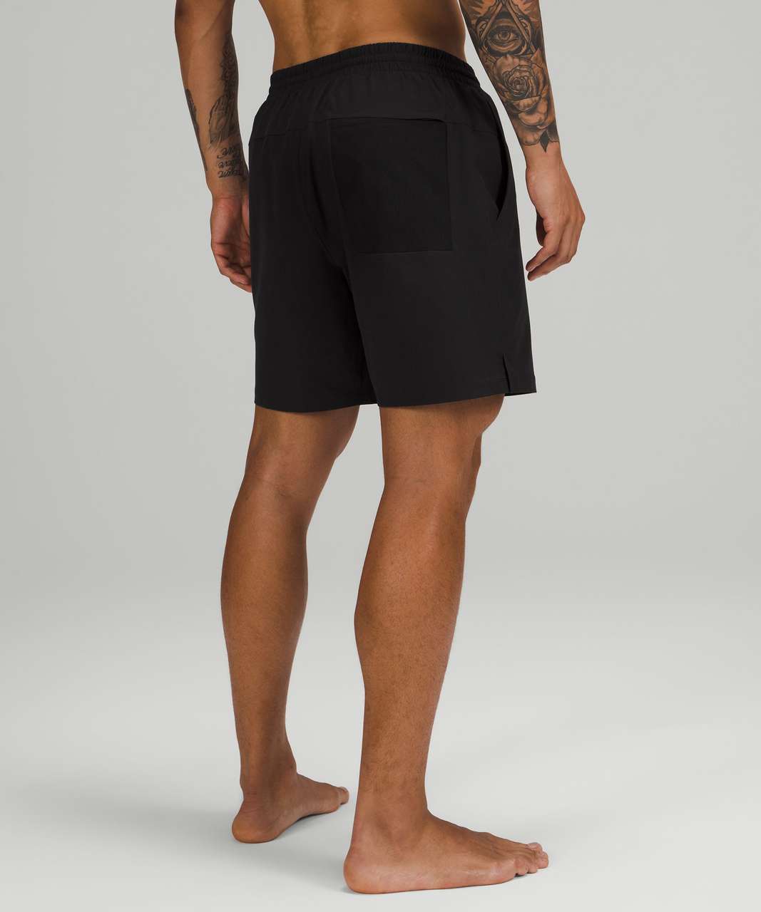 Lululemon Channel Cross Swim Short 7 - Black - lulu fanatics