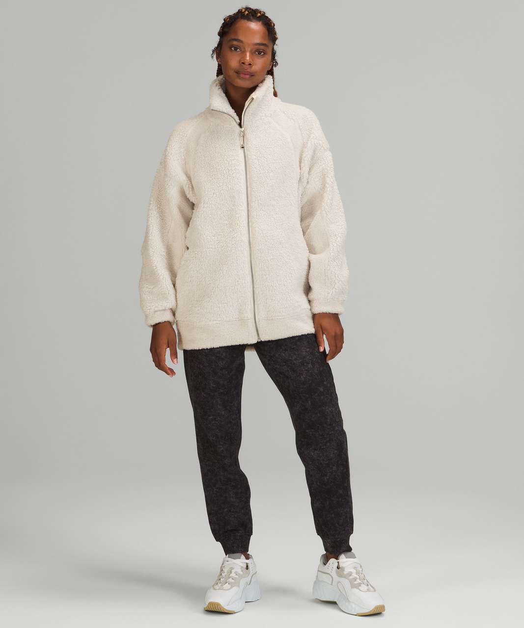 Jacket Lululemon White size 8 US in Cotton - 42071499