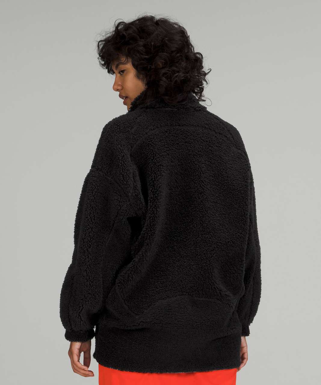 lululemon Long Textured Fleece Jacket 