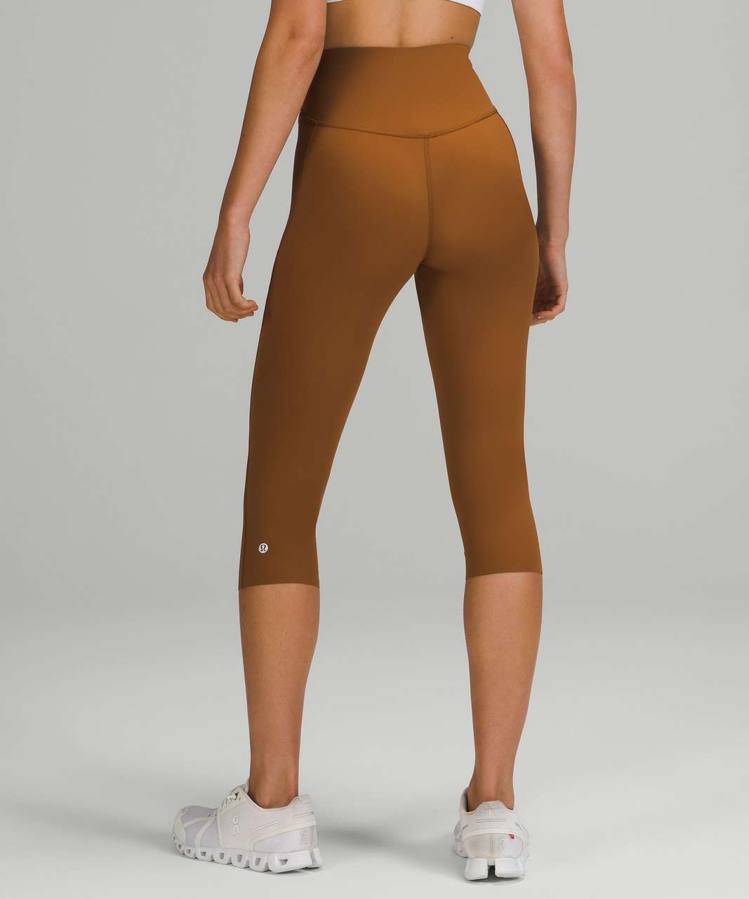 Lululemon Base Pace High-Rise Crop 17 - Copper Brown - lulu fanatics