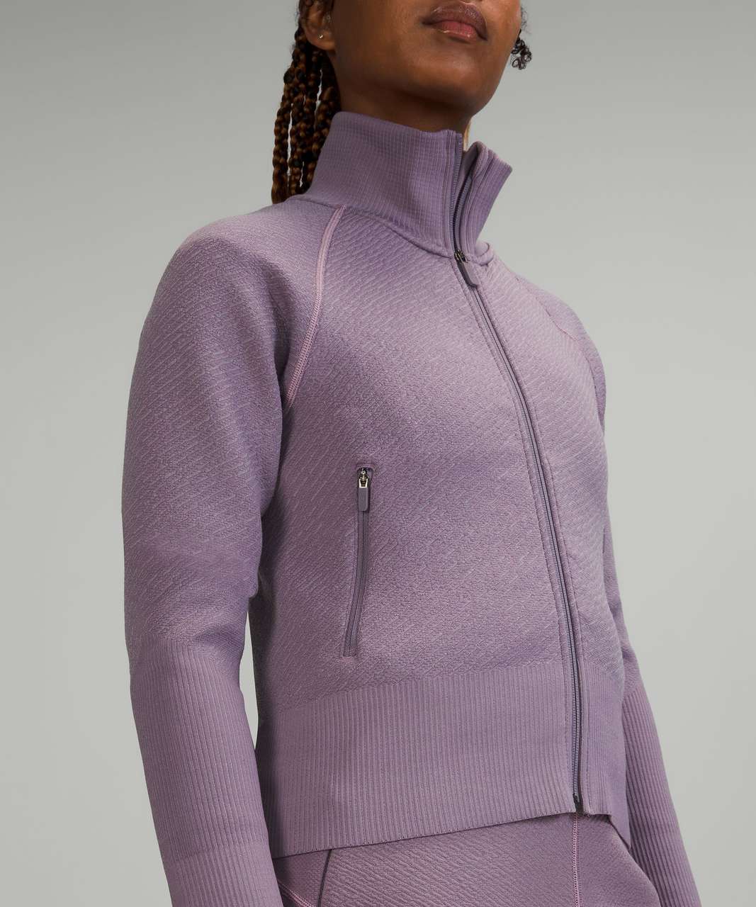 Lululemon End State Full Zip - Dusky Lavender