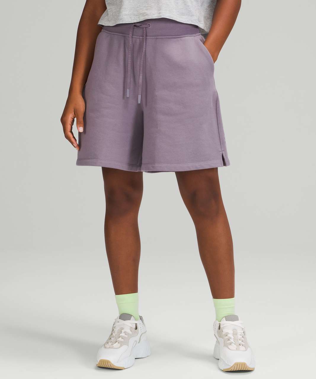 Lululemon All Yours High-Rise Short 7" - Dusky Lavender