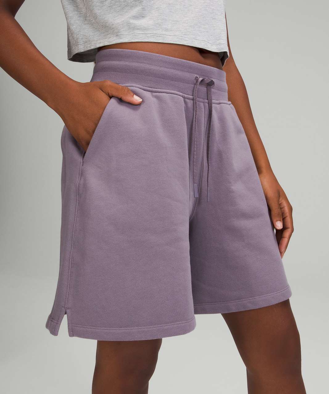 Lululemon All Yours High-Rise Short 7" - Dusky Lavender