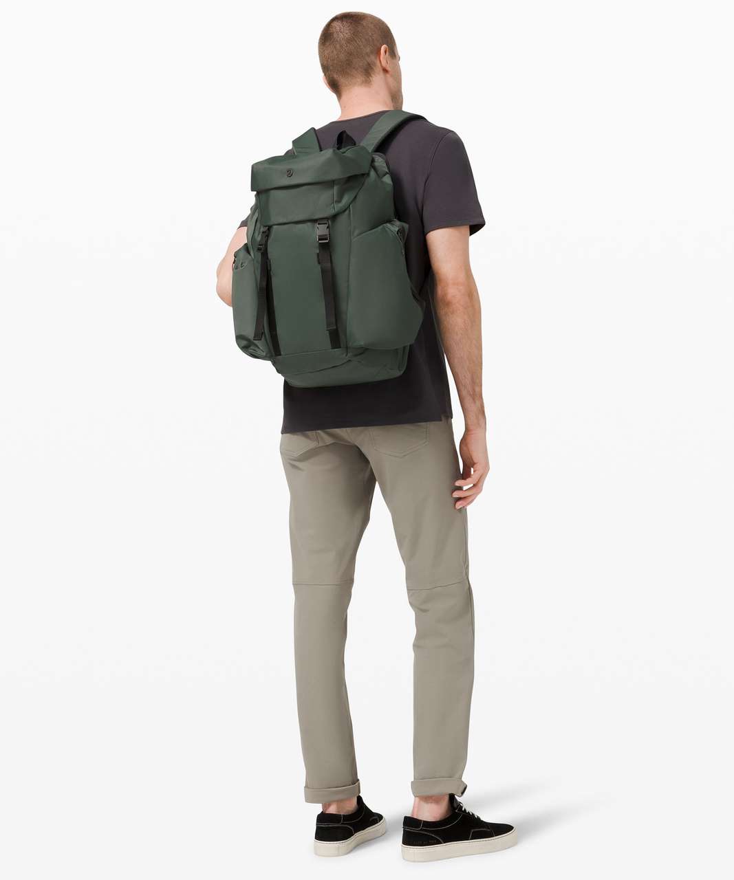 Lululemon Urban Nomad Large Backpack 35L - Smoked Spruce / Black