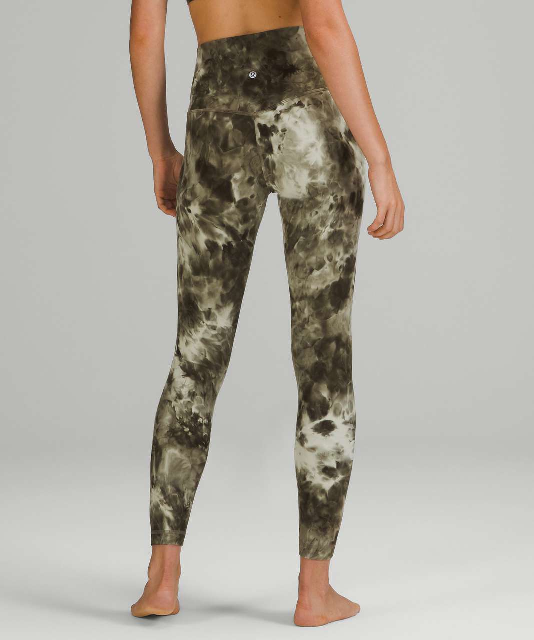 Lululemon Align High-Rise Pant 28" - Diamond Dye Light Sage Medium Olive