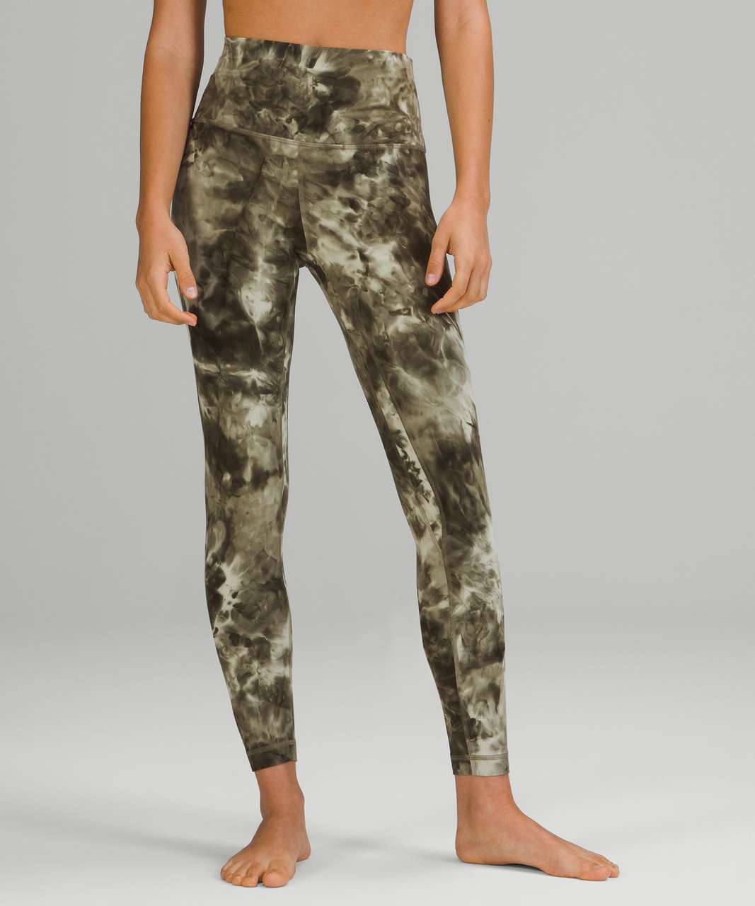 Lululemon Align High-Rise Pant 28" - Diamond Dye Light Sage Medium Olive