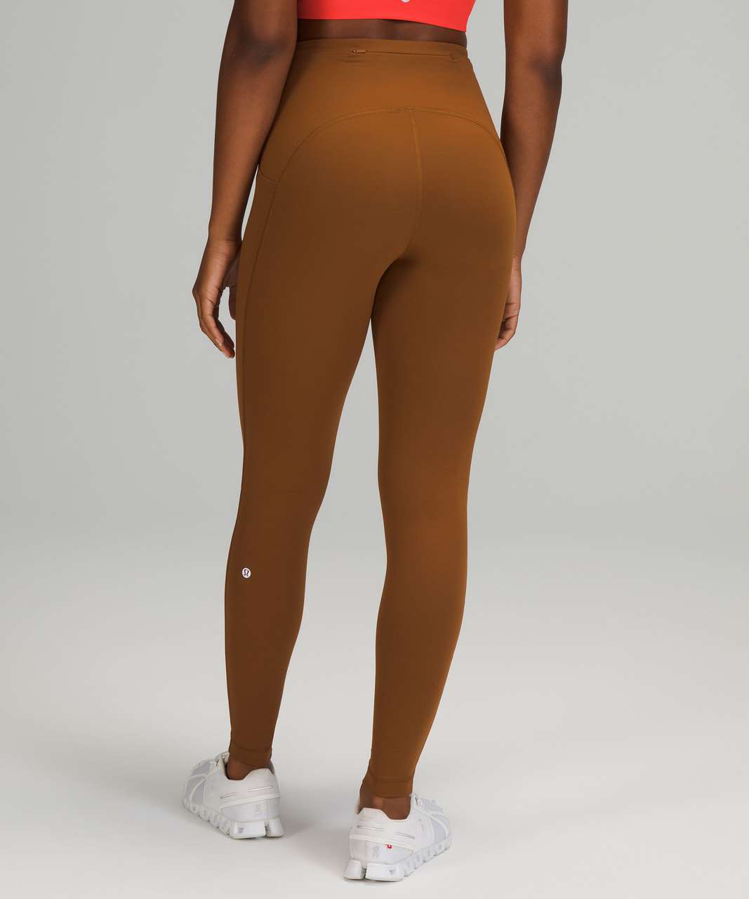 NWT  Lululemon Align High-Rise Crop 21 in Copper Brown Size 20