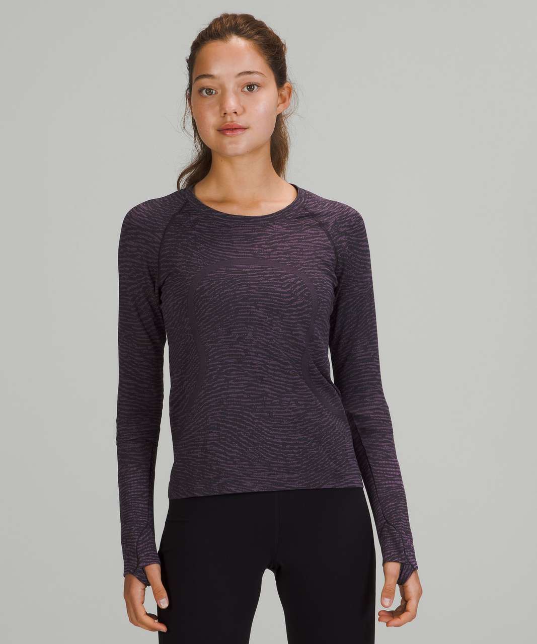 Lululemon Swiftly Tech Long Sleeve Crew, Iced Iris, 10 : Buy