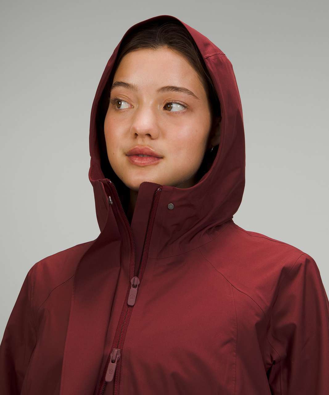 Lululemon Rain Rebel Jacket - Red Merlot