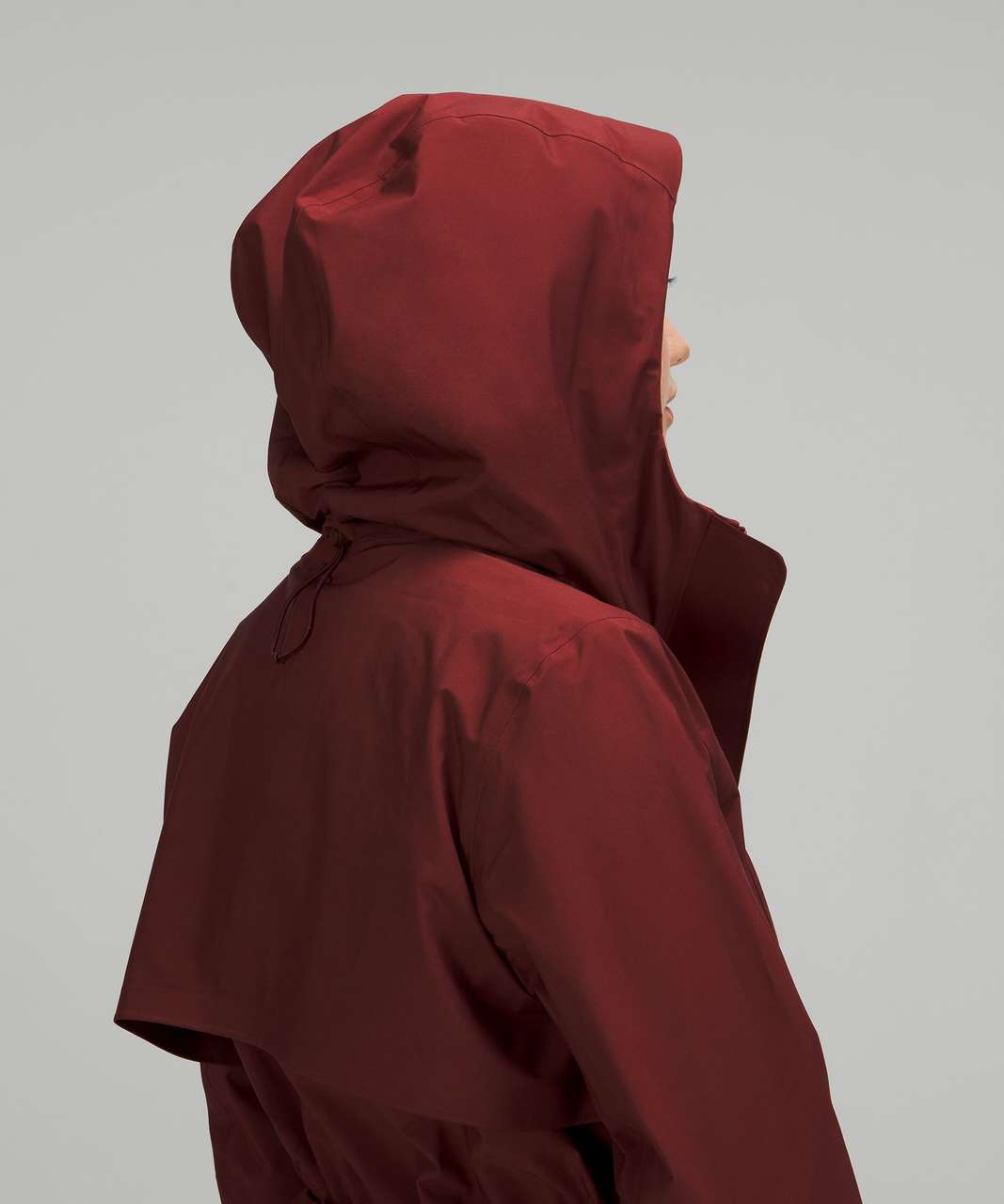 Lululemon Rain Rebel Jacket - Red Merlot - lulu fanatics