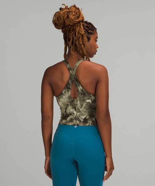 Lululemon BNWT Key To Balance Tank - Heritage 365 Camo Deep Coal Multi size  4, Women's Fashion, Activewear on Carousell