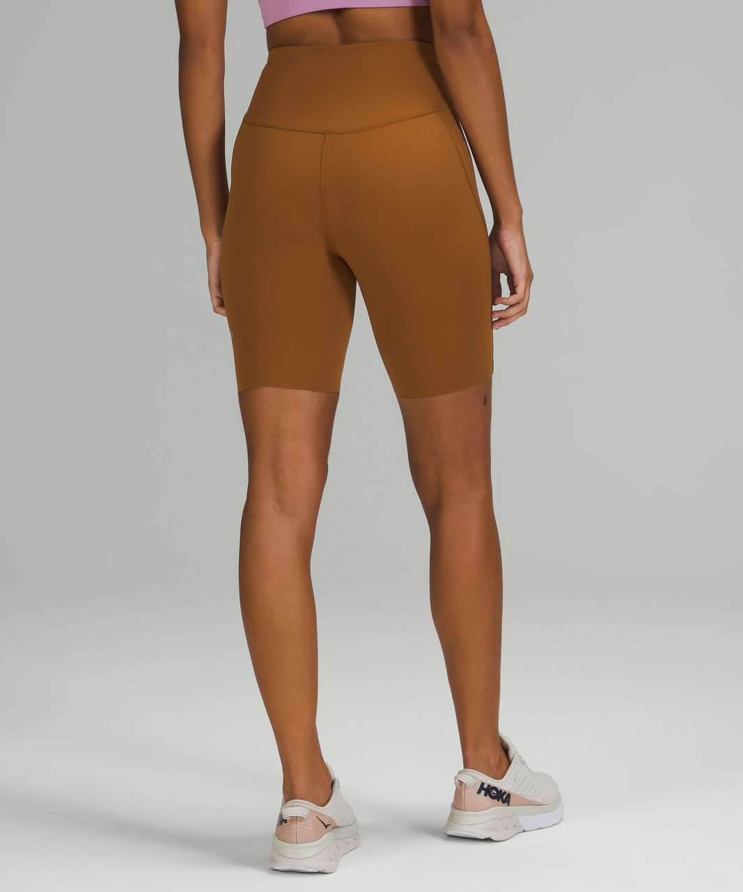 Lululemon Base Pace High-Rise Short 8" - Copper Brown