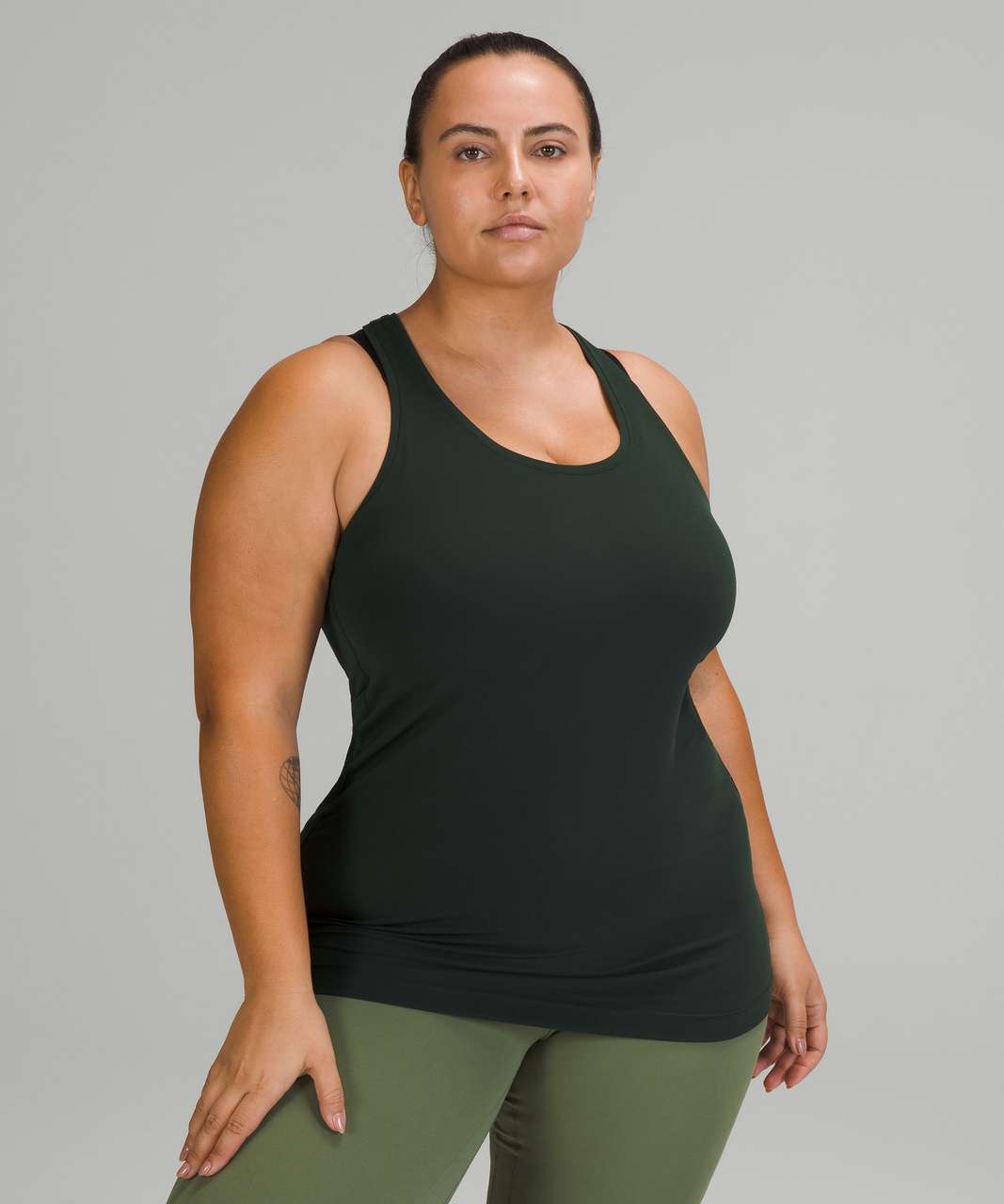 Lululemon Cool Racerback Tank Top *Nulu - Rainforest Green - lulu fanatics