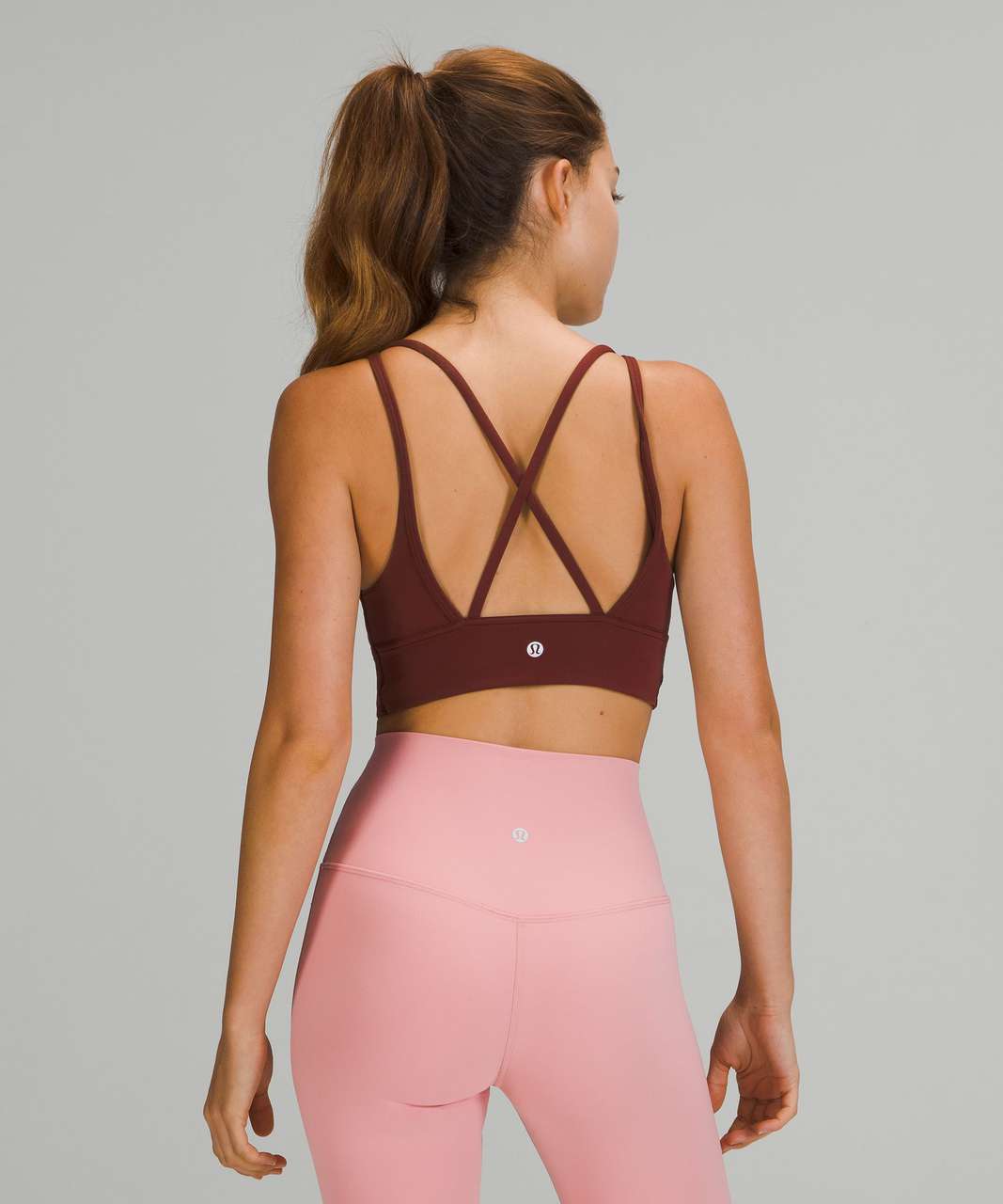 Lululemon In Alignment Racerback Bra *Light Support, B/C Cups - Pink  Savannah - lulu fanatics