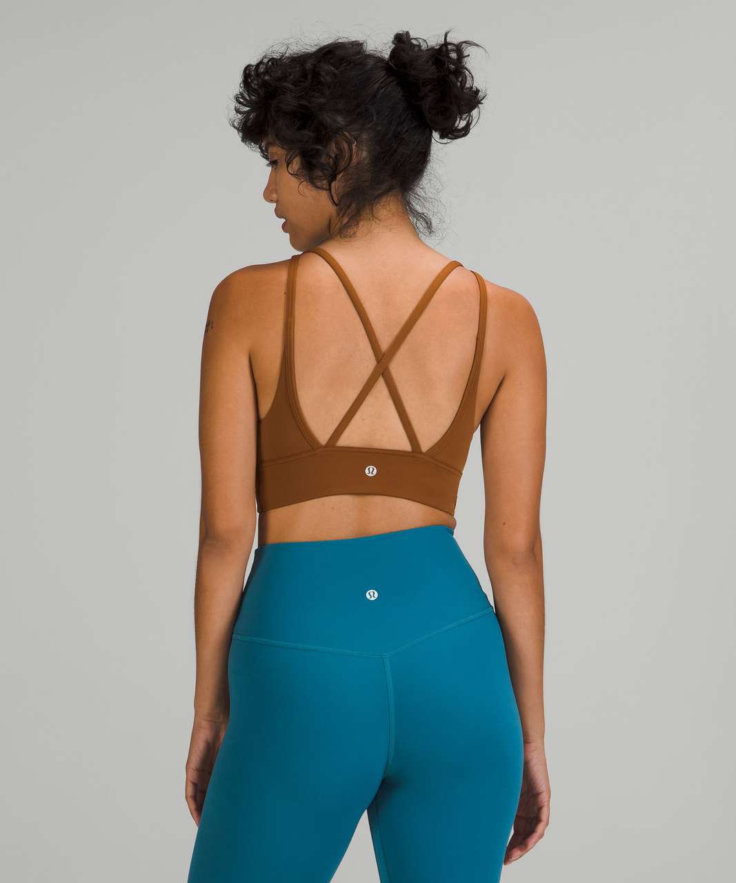 Lululemon In Alignment Bra *Light Support, D–G Cups - Copper Brown - lulu  fanatics