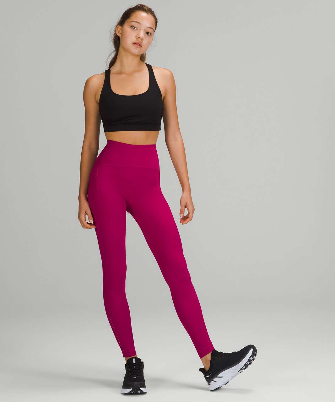 Lululemon Swift Speed High-Rise Tight 28 *Brushed Luxtreme - Wild Berry -  lulu fanatics