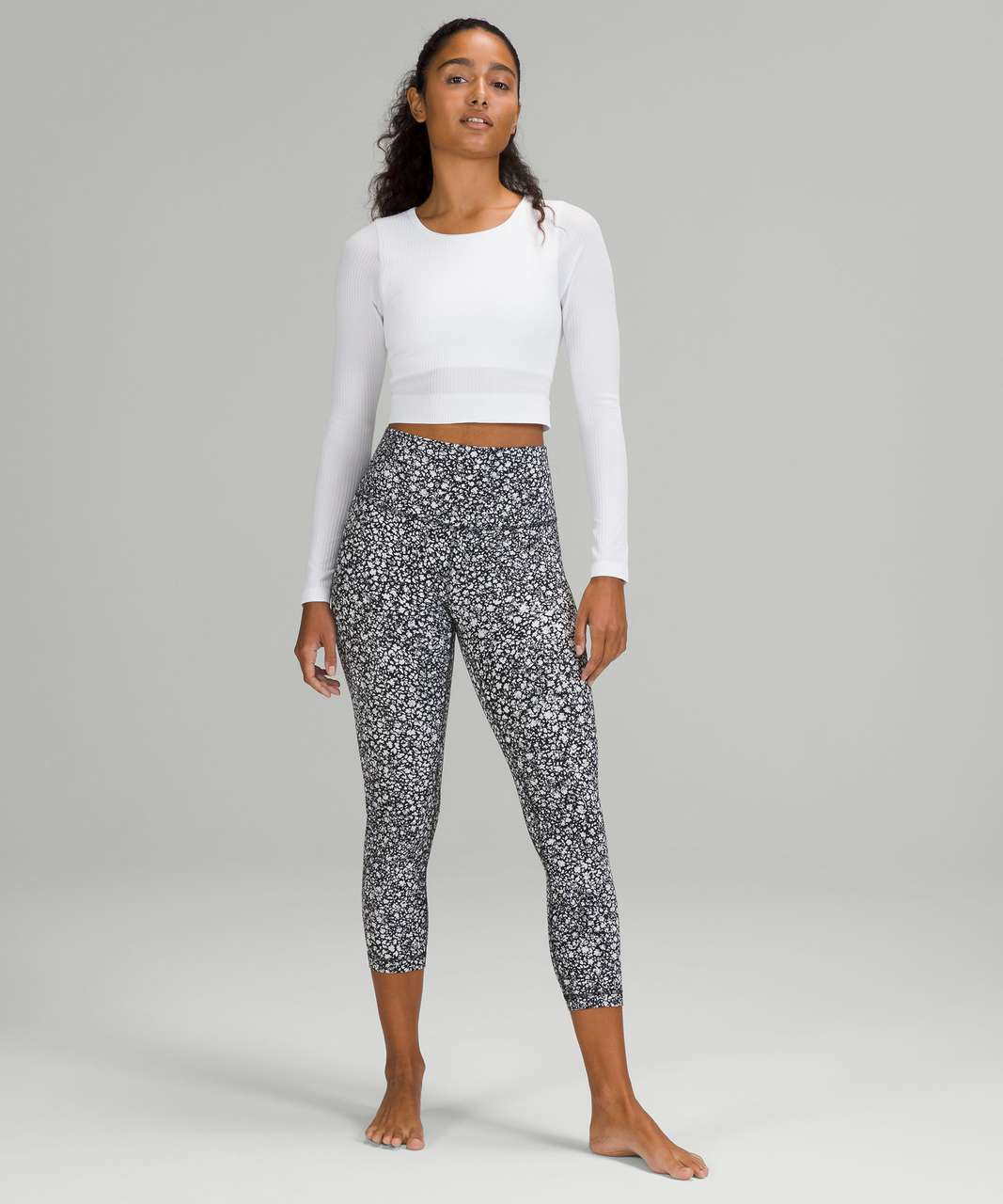 Lululemon Ebb to Street Long Sleeve - White - lulu fanatics